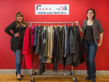 RAND Gives Back Annual Coat Drive 2016