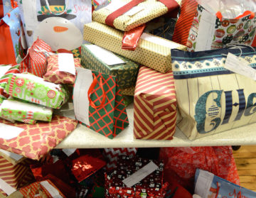 Granting 120 wishes last year for 120 students at P256Q in Far Rockaway.