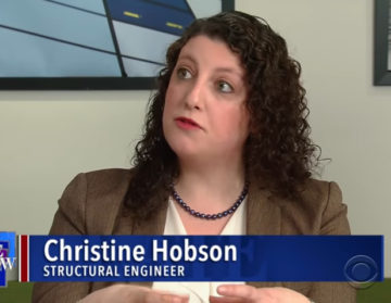 RAND's Senior Structural Engineer Christine Hobson on the Late Show