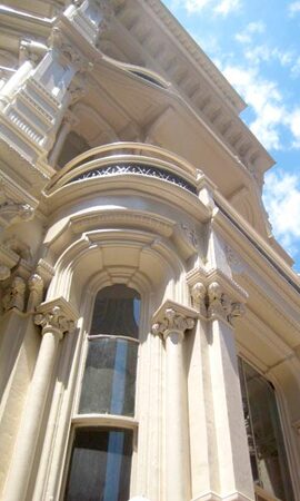 901 Broadway decorative facade.