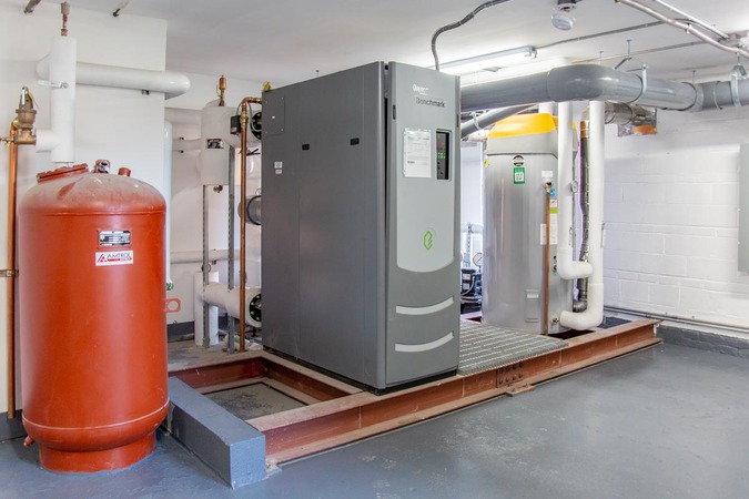 After boiler room repairs