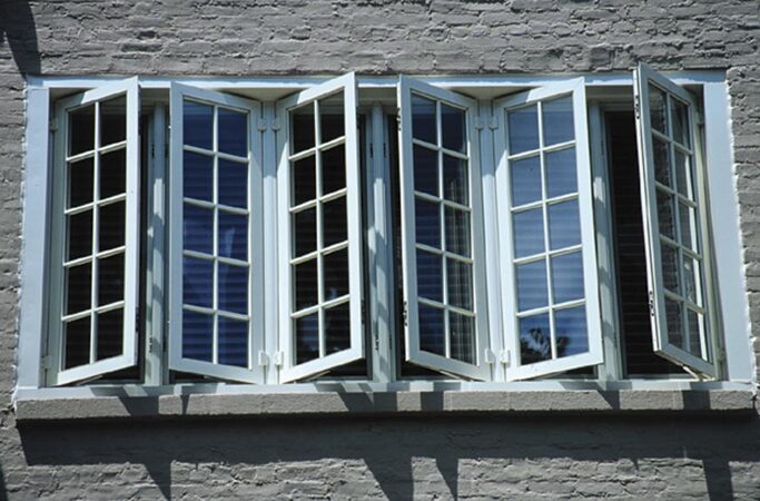 State-of-the-art aluminum casements