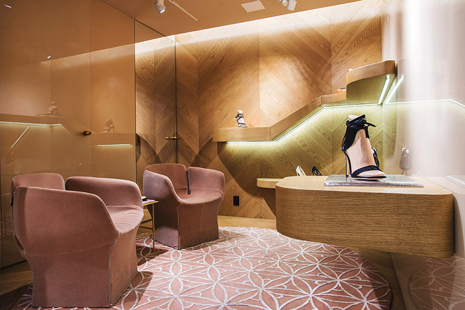 Gianvito Rossi Interior Salon