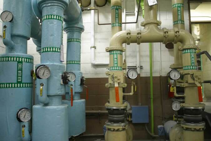 210 Central Park South Pipes