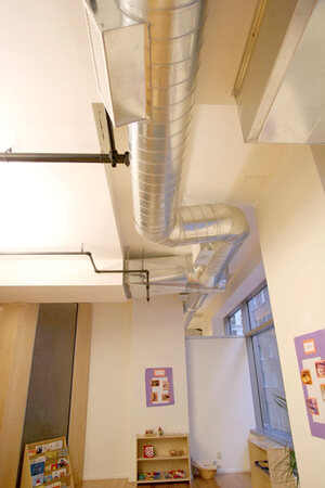 Montessori School of Manhattan Duct work