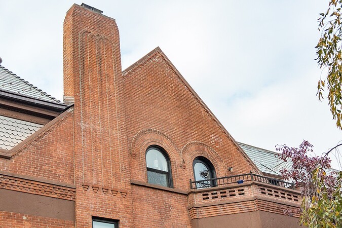 Roof replacement and exterior restoration program: 153 Lincoln Place