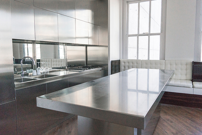 438 West 37th Street Apartment Renovation Kitchenette