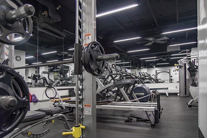 New fitness room build-out and laundry relocation at 1150 Fifth Avenue